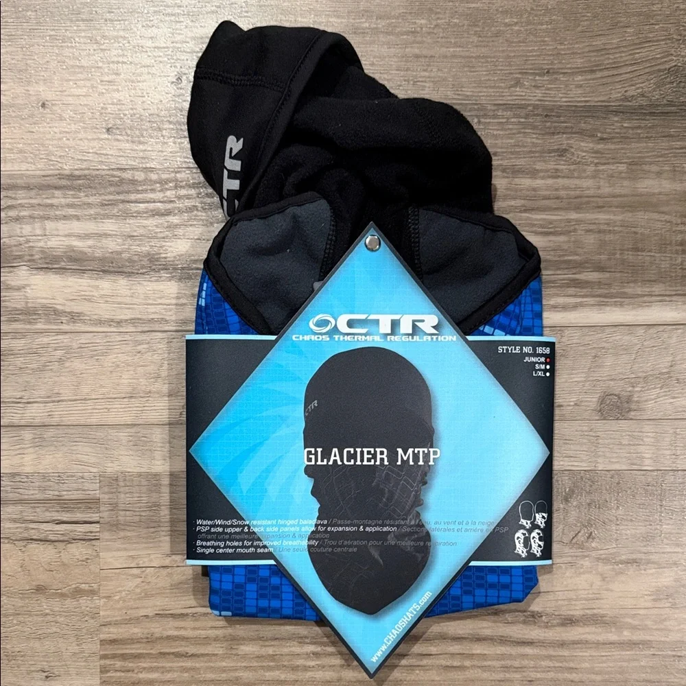 Kids Black and Blue Face Mask